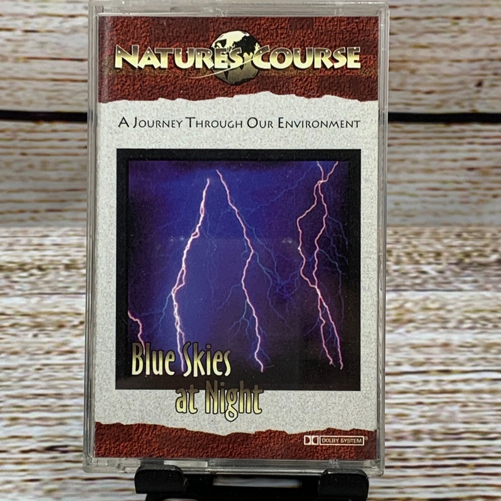 Nature's Course‎ - Blue Skies at Night Thunderstorms & Lightning [Cassette 1995]